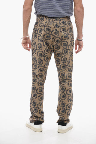 NEEDLES Single Pleated Jaquard Casual Pants 