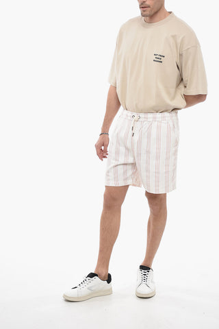 Shorts BRACT A Righe con Elastico in Vita