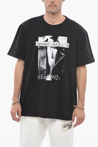 Long-sleeved T-shirt with Graphic Print