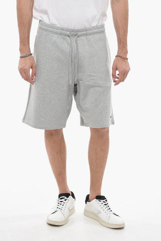 Brushed Cotton Shorts with Drawstring Waist