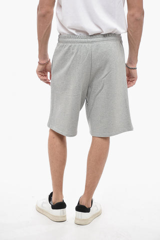 Brushed Cotton Shorts with Drawstring Waist