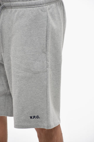 Brushed Cotton Shorts with Drawstring Waist