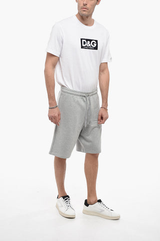Brushed Cotton Shorts with Drawstring Waist