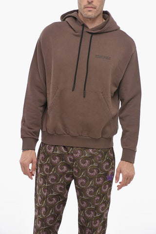 Oversized TEMPERA Sweatshirt with Logo Print