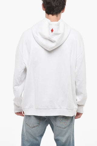 Oversized FEATHERS Sweatshirt with Hood