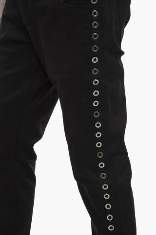 Skinny Fit Jeans With Studded Details