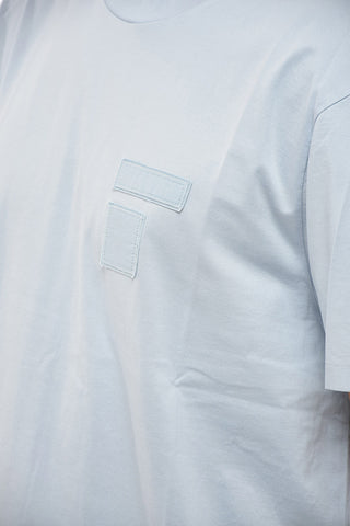 Solid Color Cotton Crew-Neck T-shirt