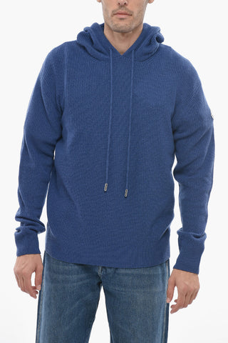 Cashmere Blend Hooded Sweater