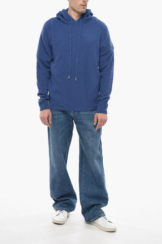 Cashmere Blend Hooded Sweater