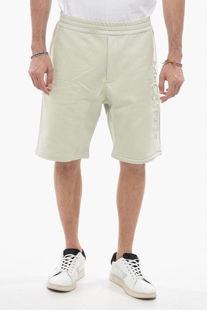 Cotton Sweatpants with Embroidered Logo