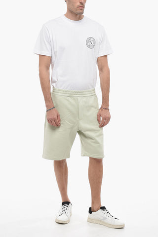Cotton Sweatpants with Embroidered Logo