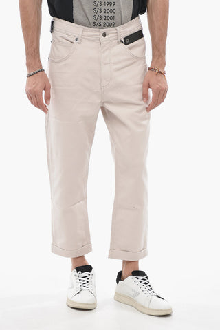 Pantalonia 5 Tasche Loose Fit a Vita Bassa  