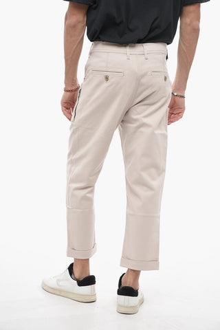 Pantalonia 5 Tasche Loose Fit a Vita Bassa  