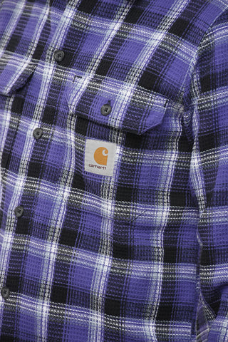 Camicia HEPNER in Cotone a Nido d'Ape con Doppio Taschino