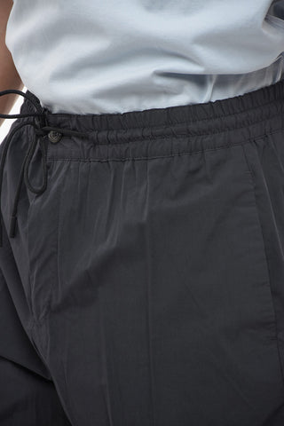 Shorts in Cotone Stretch con Elastico in Vita