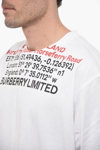 T-Shirt Girocollo COORDINATES con Stampa