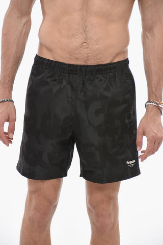 Nylon Swim Shorts with 2 Pockets