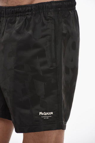 Nylon Swim Shorts with 2 Pockets