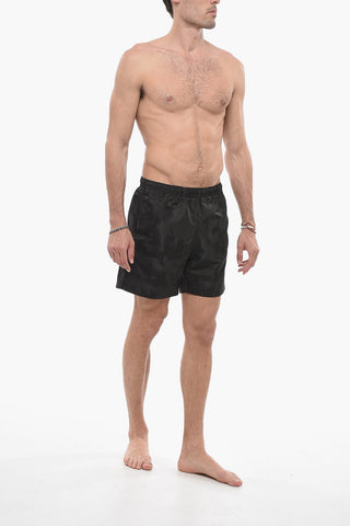 Nylon Swim Shorts with 2 Pockets