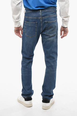 JEANS COUTURE Dark Wash Slim Fit Denims 18cm