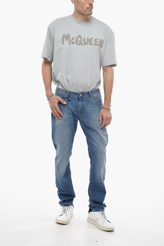 5 Pocket Slim Fit Denims with Belt Loops 17cm