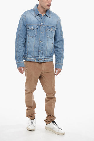 Delavè Denim Jacket with Bottom Zip