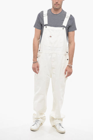 Straight Leg Solid Color Utility Jumpsuit