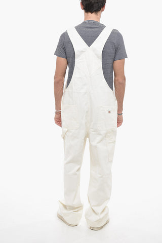 Straight Leg Solid Color Utility Jumpsuit
