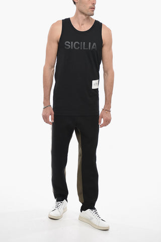 RE-EDITION Cotton SICILIA Tank Top with Print