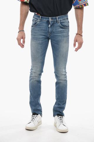 Mid Wash Skinny Fit Denims 15cm