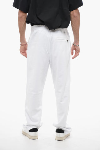 Drawstring Waist Cotton Baggy Fit Joggers