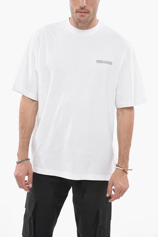 T-shirt TEMPERA Oversized con Stampa a Contrasto