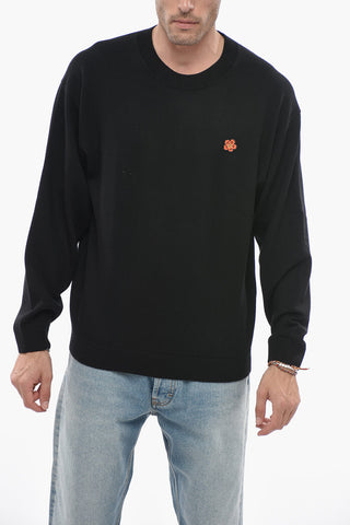 Maglia BOKE in Lana con Patch Fiore