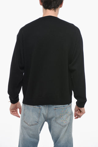 Maglia BOKE in Lana con Patch Fiore