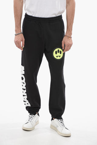 Cotton UNISEX Joggers with Maxi Logo-Print