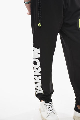 Cotton UNISEX Joggers with Maxi Logo-Print
