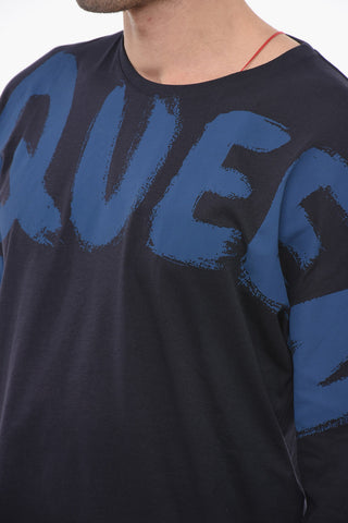 Long-sleeved T-shirt with Logo Print