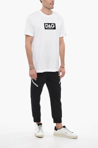 RE-EDITION Printed T-shirt with Logo Patch