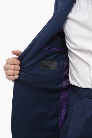 Abito in Lana Vergine con Tasche ad Aletta