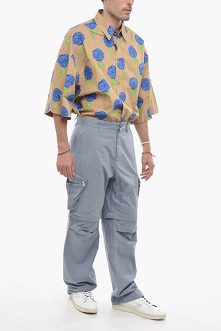 Pantaloni Cargo Con Tasche Zip