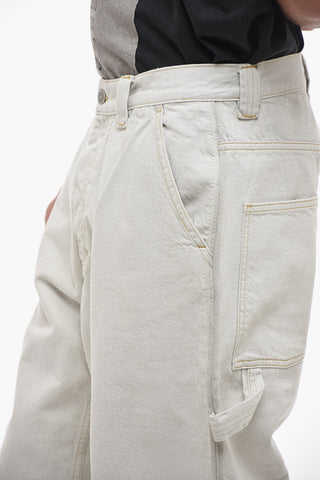 MM1 Light Wash Cargo Denims 24cm