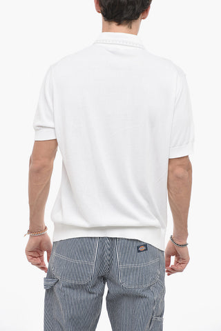 Polo in Cotone con Logo Ricamato