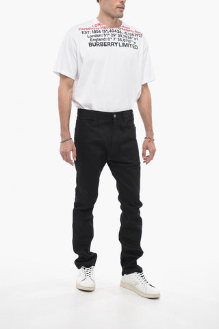 Skinny-Fit-Jeans aus Stretch-Baumwolle 18 cm