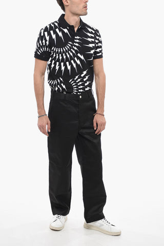 Straight Fit Cotton Chinos Pants