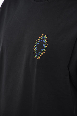 T-shirt STITCH Oversized con Ricamo Multicolor
