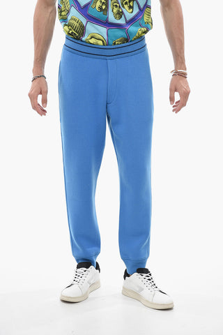 Cashmere Blend Sweatpants with Zipped Pockets