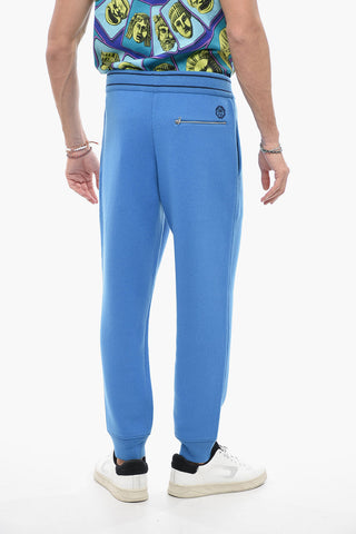 Cashmere Blend Sweatpants with Zipped Pockets