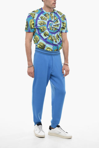 Cashmere Blend Sweatpants with Zipped Pockets