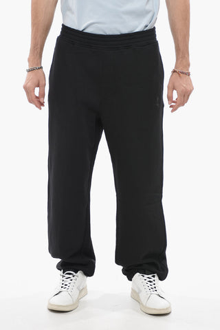 Drawstring Waist Cotton Baggy Fit Joggers