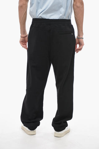 Drawstring Waist Cotton Baggy Fit Joggers
